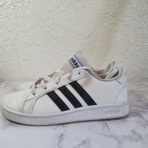 ADIDAS EF0103 GRAND COURT K sneakers youth sz 1